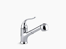 single-hole or 3-hole kitchen sink faucet